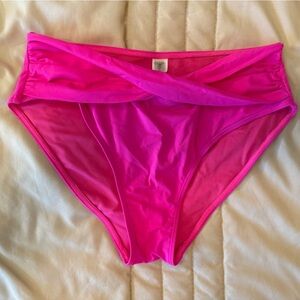 Vibrant Pink Bikini Bottom